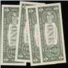 Image 3 : 4 x Consecutive Serial Numbered 1985 $1 Green Seal Federal Reserve Notes Grades CU