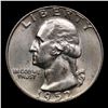 Image 2 : 1952-d Washington Quarter 25c Grades Choice+ Unc