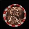 Image 2 : Shotgun Lincoln 1c roll, 1964-p 50 pcs Bank Wrapper.