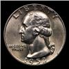 Image 2 : 1953-d Washington Quarter 25c Grades GEM+ Unc