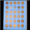 Image 3 : Virtually complete Lincoln 1c Whitman album, 1941-1972, 77 coins in Total