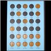 Image 3 : Partial Lincoln 1c Whitman album, 1909-1940, 55 coins in Total