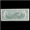 Image 3 : 1976 $2 Federal Reserve Note 1st Day of Issue, with Stamp Grades Gem CU