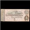 Image 2 : 1864 $5 Confederate Note, T69 Grades vf++