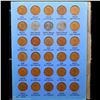 Image 3 : virtually complete Lincoln 1c Whitman album, 1941-1958, 58 coins in Total