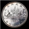 Image 3 : 1965 Small Beads, Pointed 5 Canada Dollar $1 Grades GEM++ PL
