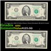 Image 1 : 5x Consecutive 2009 $2 Federal Reserve Notes (Cleveland, OH) All CU Grade! Grades Brilliant Uncircul