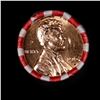 Image 2 : Shotgun Lincoln 1c roll, 1962-d 50 pcs Bank Wrapper.