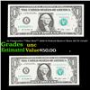 Image 1 : 2x Consecutive **Star Note** 2009 $1 Federal Reserve Notes All CU Grade! Grades Brilliant Uncirculat