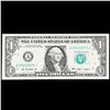 Image 2 : 2x Consecutive **Star Note** 2009 $1 Federal Reserve Notes All CU Grade! Grades Brilliant Uncirculat