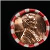 Image 2 : Shotgun Lincoln 1c roll, 1974-d 50 pcs Bank Wrapper.