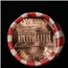 Image 2 : Shotgun Lincoln 1c roll, 1965-p 50 pcs Bank Wrapper.
