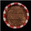 Image 2 : Shotgun Lincoln 1c roll, 1960-d 50 pcs Bank Wrapper.