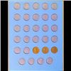 Image 5 : Partial Complete Lincoln 1c Whitiman Album, 1941-1961, 33 coins in Total