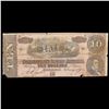 Image 2 : 1864 $10 Confederate Note, T68 Grades vf+