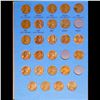 Image 5 : Virtually Complete Lincoln Cent Book 1941-1968 83 coins