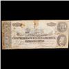 Image 2 : 1864 $20 Confederate Note, T67 Grades vf+