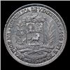 Image 3 : 1954(p) Venezuela 1 Bolivar Silver Y# 37 Grades Select+ Unc