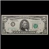 Image 2 : **Star Note** 1974 $5 Green Seal Federal Reserve Note (Philadelphia, PA) Grades Gem CU
