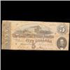 Image 2 : 1864 $5 Confederate Note, T69 Grades vf+