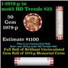 Image 1 : Shotgun Lincoln 1c roll, 1979-p 50 pcs Bank Wrapper.