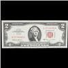 Image 2 : 1963A $2 Red Seal United States Note Grades Select CU