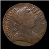 Image 2 : ***Auction Highlight*** 1774 Machin Mills 'IVS' Colonial Half Pence 1/2p Graded vf20 details By SEGS