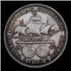 Image 3 : 1893 Columbian Old Commem Half Dollar 50c Grades AU Details