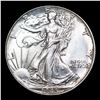 Image 2 : 1945-p Walking Liberty Half Dollar 50c Grades Choice+ Unc