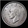 Image 2 : 1944 Great Britain 6 Pence (Sixpence) Silver KM# 852 Grades Choice Unc