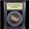 Image 2 : Proof 1991-S Mount Rushmore Modern Commem Half Dollar 50c Graded GEM++ Proof Deep Cameo By USCG