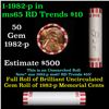 Image 1 : Shotgun Lincoln 1c roll, 1982-p 50 pcs Bank Wrapper.