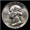 Image 2 : 1952-p Washington Quarter 25c Grades GEM++ Unc