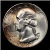 Image 2 : 1947-s Washington Quarter 25c Grades GEM++ Unc