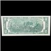 Image 3 : 1976 $2 Federal Reserve Note 1st Day of Issue, with Stamp Grades Gem CU
