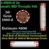 Image 1 : Shotgun Lincoln 1c roll, 1960-d 50 pcs Bank Wrapper.