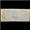 Image 3 : 1864 $10 Confederate Note, T68 Grades f+