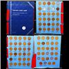 Image 1 : Near complete Lincoln 1c Whitman album, 1941-1974, 82 coins in Total