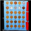Image 3 : Near complete Lincoln 1c Whitman album, 1941-1974, 82 coins in Total