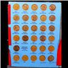 Image 4 : Near complete Lincoln 1c Whitman album, 1941-1974, 82 coins in Total