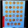 Image 5 : Near complete Lincoln 1c Whitman album, 1941-1974, 82 coins in Total
