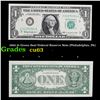 Image 1 : 1963 $1 Green Seal Federal Reserve Note (Philadelphia, PA) Grades Select CU