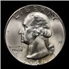 Image 2 : 1946-s Washington Quarter 25c Grades GEM+ Unc