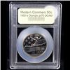 Image 2 : Proof 1992-S Olympic Modern Commem Half Dollar 50c Graded GEM++ Proof Deep Cameo By USCG