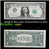 Image 1 : 1963B $1 'Barr Note' Federal Reserve Note Grades Select CU
