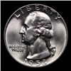 Image 2 : 1953-d Washington Quarter 25c Grades GEM++ Unc