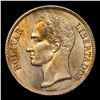 Image 2 : 1945(p) Venezuela 1 Bolivar 1b Y# 22a Grades Choice Unc