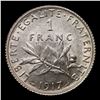 Image 3 : 1917 France 1 Franc 1f KM# 844.1 Grades Select+ Unc