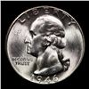 Image 2 : 1946-s Washington Quarter 25c Grades GEM Unc