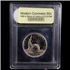 Image 2 : Proof 1986-S Liberty Modern Commem Half Dollar 50c Graded GEM++ Proof Deep Cameo By USCG